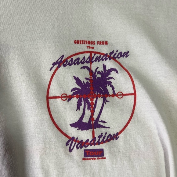 Authentic drake Assassination Vacation European Tour shirt from Dublin show - Picture 3 of 4